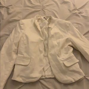 White blazer